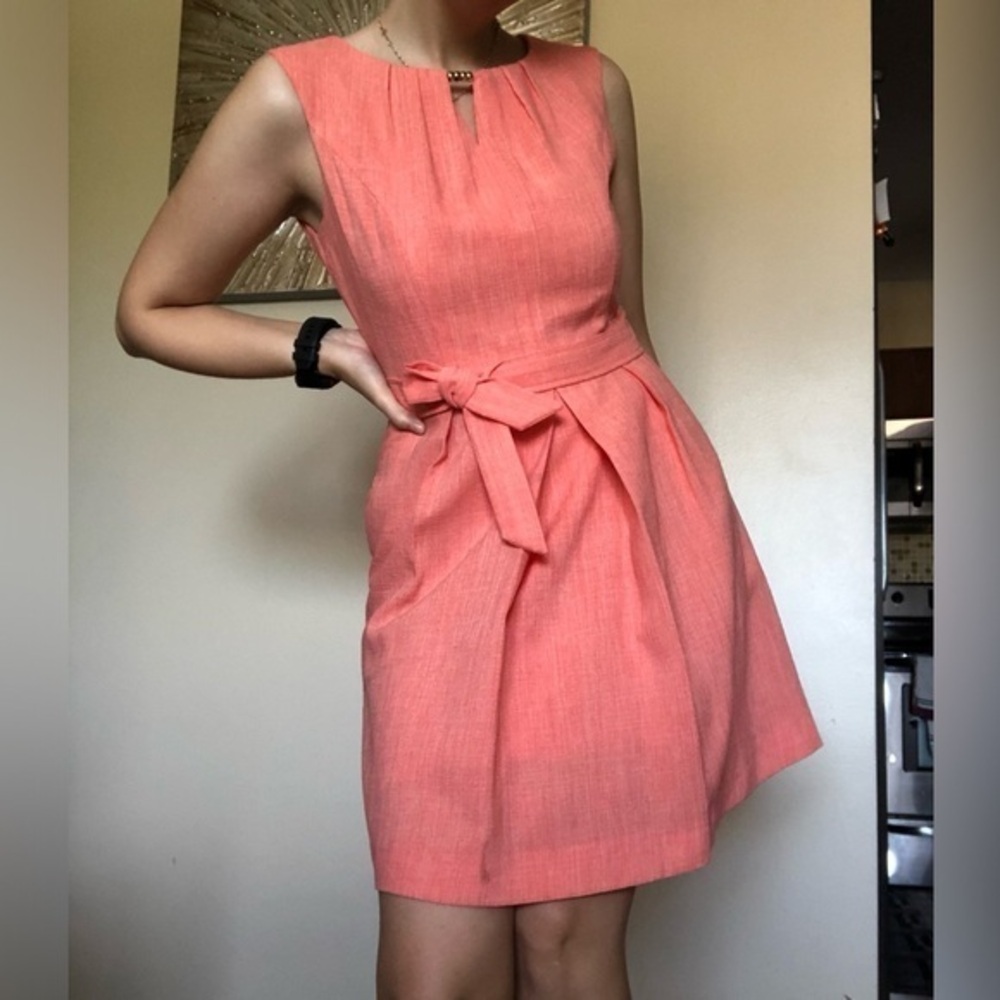 Ellen Tracy Peach dress size 2